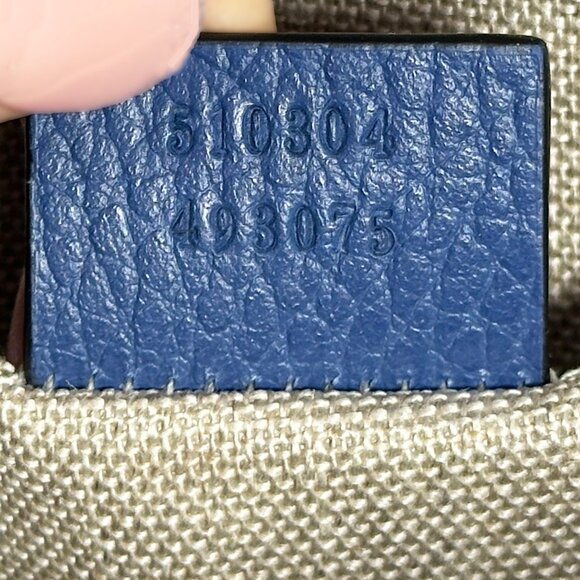 Gucci 510304 GG Interlocking Leather Cross Body Bag - Picture 8 of 9